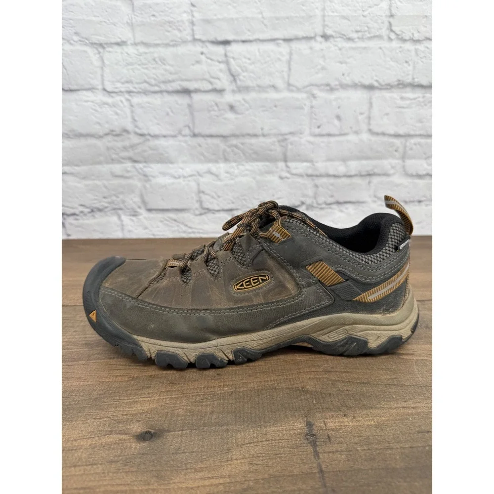 KEEN Targhee III Waterproof Hiking Shoes Mens 9.5 Dark Earth Mulch 1017784